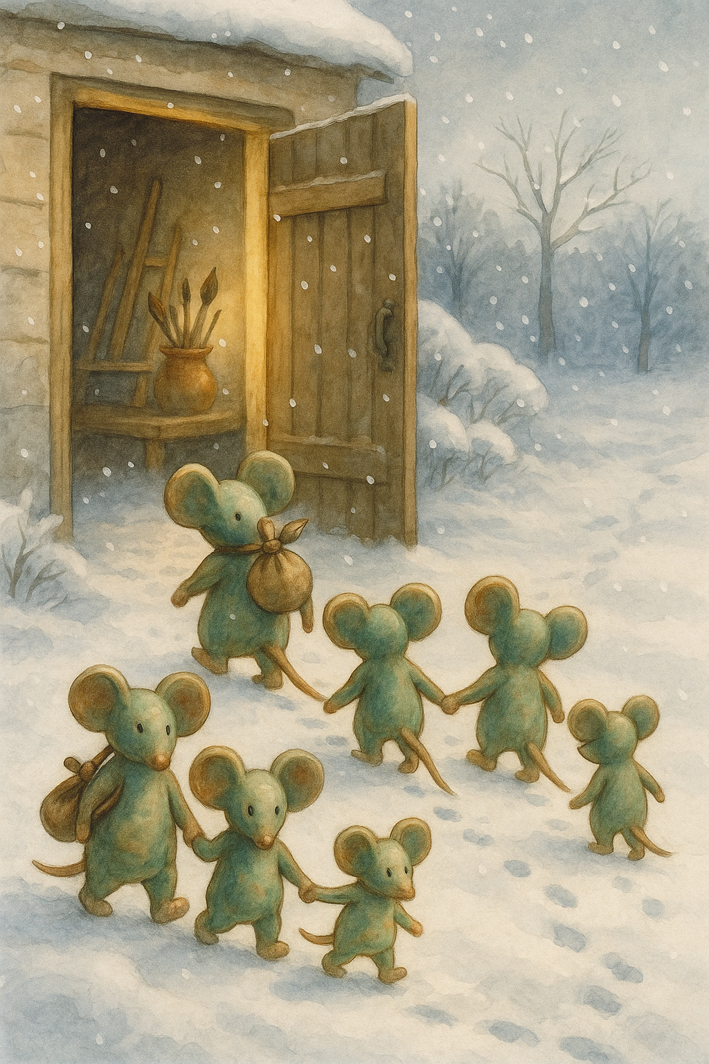 De muisjes op hun avontuur door Ede